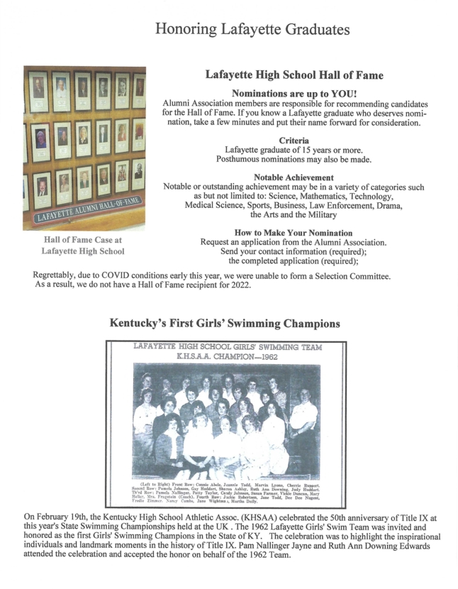 Newsletter 2022